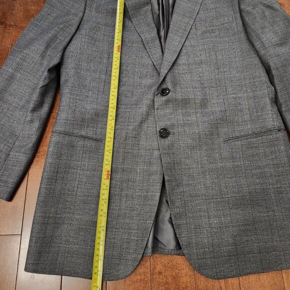 Giorgio Armani Taylor men's gray suit set in size 54 virgin wool - Picture 8 of 16
